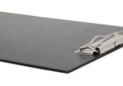 Klembord MAUL A4 staand + 2 magneten achterzijde PVC zwart