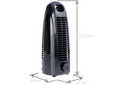 Kolomventilator OPUS 2 mini zwart