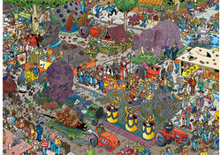 Puzzel Jan van Haasteren De Bloemencorso 1000 stukjes