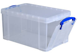 Opbergbox Really Useful 14 liter 395x255x210mm transparant wit