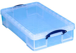 Opbergbox Really Useful 33 liter 710x440x165mm transparant wit