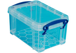 Opbergbox Really Useful 0.7 liter 155x100x80mm transparant wit