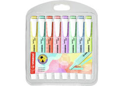 Markeerstift STABILO Swing cool 275/8 assorti etui à 8 stuks