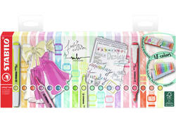 Markeerstift STABILO Swing cool 275/18 assorti deskset à 18 stuks