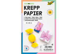 Crêpepapier Folia 50x200cm Mix 10 kleuren