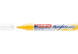 Acrylmarker edding e-5100 medium verkeersgeel