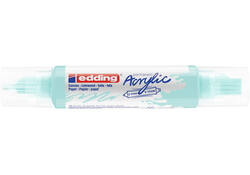 Acrylmarker edding e-5400 3D double liner pastel blauw