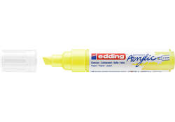 Acrylmarker edding e-5000 breed neon geel