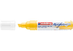 Acrylmarker edding e-5000 breed verkeersgeel