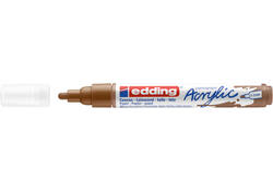 Acrylmarker edding e-5100 medium hazelnoot
