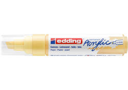 Acrylmarker edding e-5000 breed pastel geel