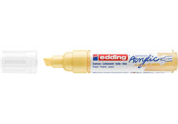 Acrylmarker edding e-5000 breed pastel geel