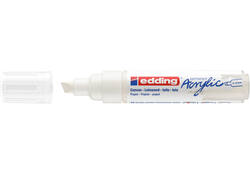 Acrylmarker edding e-5000 breed verkeerswit