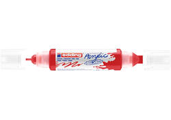 Acrylmarker edding e-5400 3D double liner verkeersrood