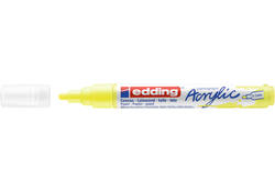 Acrylmarker edding e-5100 medium neon geel