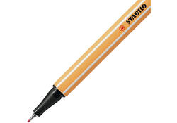 Fineliner STABILO point 88/49 fijn aardbeienrood