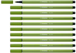 Viltstift STABILO Pen 68/37 medium moddergroen