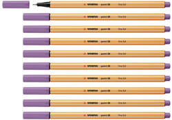 Fineliner STABILO point 88/62 fijn pruimenpaars