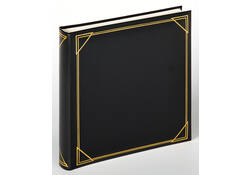 Fotoalbum walther design standaard 30x30cm 100vel zwart