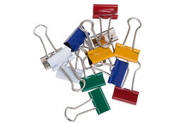 Papierklem MAUL 213 foldback 19mm capaciteit 7mm assorti
