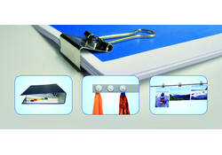 Papierklem MAUL 215 foldback 19mm capaciteit 7mm assorti