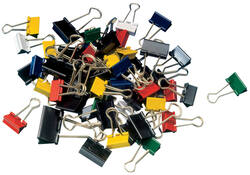 Papierklem MAUL 215 foldback 19mm capaciteit 7mm assorti