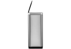 Afvalbak EKO Mirage met sensor 20+20liter RVS mat
