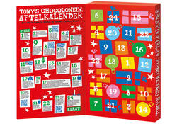 Chocolade Tony's Chocolonely Kerst big Tiny calendar 225gr assorti