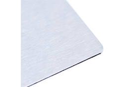 Wandlijst MAUL Solid RVS zelfklevend 50cm alu-kleur