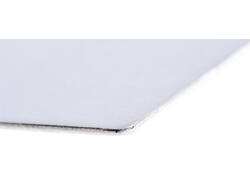 Wandlijst MAUL Solid RVS zelfklevend 50cm alu-kleur