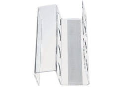 Whiteboard stifthouder MAUL universeel acryl magnetisch voor 4 stiften