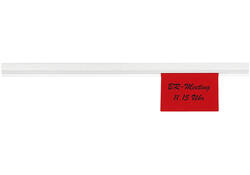 Wandlijst MAUL Express papierrail 50cm zelfklevend wit