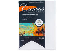 Canvas Conda 13x18cm gebleekt katoen