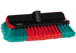 Wasborsel hoek Vikan met waterdoorvoer 28cm