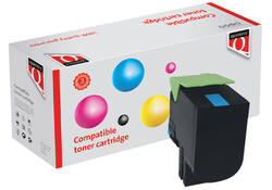Tonercartridge Quantore alternatief tbv Lexmark 71B0H20 blauw