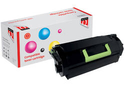 Tonercartridge Quantore alternatief tbv Lexmark 52D2X00 zwart