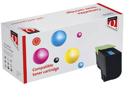 Tonercartridge Quantore alternatief tbv Lexmark 71B20C0 blauw