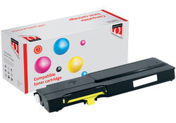 Toner Quantore alternatief tbv Dell 593-BBBR geel