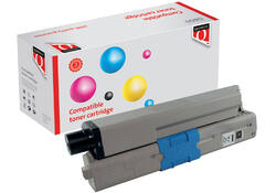 Toner Quantore alternatief tbv Oki 46490608 zwart