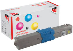 Toner Quantore alternatief tbv Oki 46471101 geel