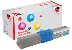 Toner Quantore alternatief tbv Oki 46508711 blauw