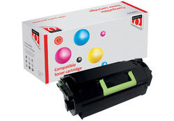 Tonercartridge Quantore alternatief tbv Lexmark 24B6015 zwart