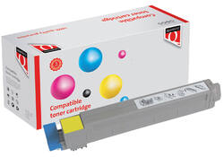 Tonercartridge Quantore Oki 44643001 yellow
