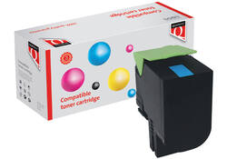Tonercartridge Quantore alternatief tbv Lexmark 24B6008 blauw