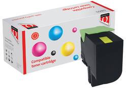 Tonercartridge Quantore alternatief tbv Lexmark 24B6010 geel