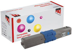 Toner Quantore alternatief tbv Oki 46490607 blauw
