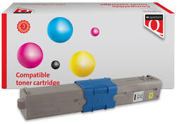 Toner Quantore alternatief tbv Oki 46507613 geel