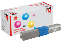 Toner Quantore alternatief tbv Oki 44973509 geel