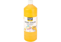 Plakkaatverf Creall basic donkergeel 1000ml
