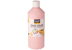 Plakkaatverf Creall basic pastel rood 500ml